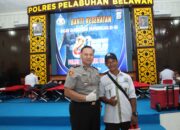 Sambut Hari Bhayangkara ke-80, Polres Pelabuhan Belawan Gelar Donor Darah