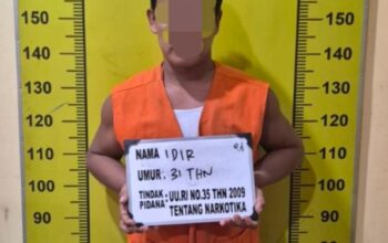 Satres Narkoba Polresta Deli Serdang Ringkus Pria di Pantai Labu, Sabu 0,42 Gram Diamankan