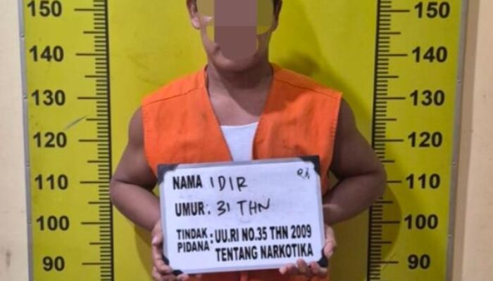 Satres Narkoba Polresta Deli Serdang Ringkus Pria di Pantai Labu, Sabu 0,42 Gram Diamankan