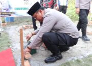 Kapolres Langkat Pimpin Peletakan Batu Pertama Sumur Bor untuk Warga Tanjung Putus