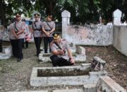 Kapolres Langkat Pimpin Ziarah Rombongan di TMP Pangkalan Brandan, Wujud Penghormatan kepada Jasa Para Pahlawan