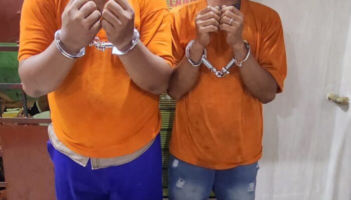 Digerebek, Duo Pegedar Sabu Pangkalan Susu Ditangkap Polisi