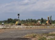 Debu Beterbangan dán Muatan Terbuka, Mengapa Proyek Pembongkaran Bekas Terminal Purworejo Abaikan Keselamatan Jalan?