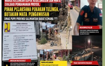 Minim Rambu dán Penerangan, Mengapa Proyek Jembatan Tuak Sandai–Nanga Tayap Abaikan Keselamatan Pengguna Jalan?