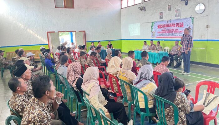 Gelar Musdes Terbuka di Gedung Balai Desa, Bagaimana Cara Pemdes Jogorogo Ngawi Kejar Target Bebas Stunting di RKPDes 2027?