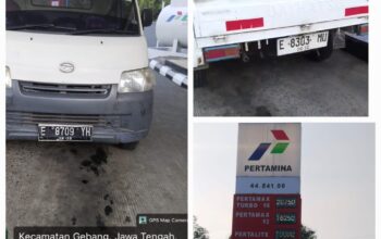 Pelat Depan Belakang Berbeda Kedapatan Isi BBM Bersubsidi di SPBU Gebang Purworejo, Bagaimana Pengawasan SPBU nya??