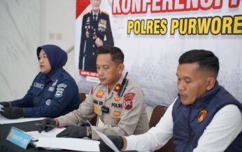 Petugas Satreskrim Polres Purworejo mengamankan barang bukti sindikat curanmor lintas provinsi.