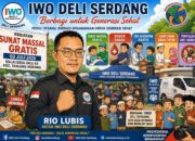 IWO Deli Serdang Gelar Sunat Massal Gratis dan Berbagai Kegiatan Sosial untuk Masyarakat