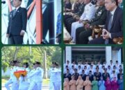 Pemkab Ketapang menggelar Upacara Peringatan Hari Lahir Pancasila Tahun 2026 di halaman Kantor Bupati Ketapang, Senin (1/6/2026)