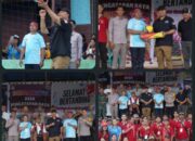 BUPATI KETAPANG RESMIKAN TURNAMEN BOLA VOLI ANTAR DESA, MERIAHKAN HUT KE-16 DESA PENGATAPAN RAYA