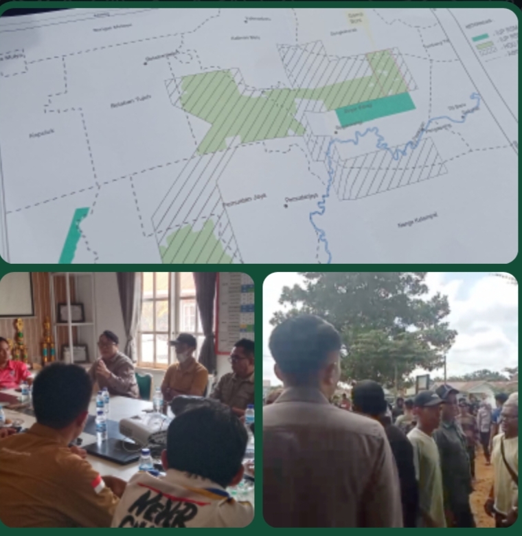 Verifikasi lahan 1.400 hektare di Ketapang terhenti setelah warga mempertanyakan dasar pemetaan yang digunakan dalam penentuan status lahan.