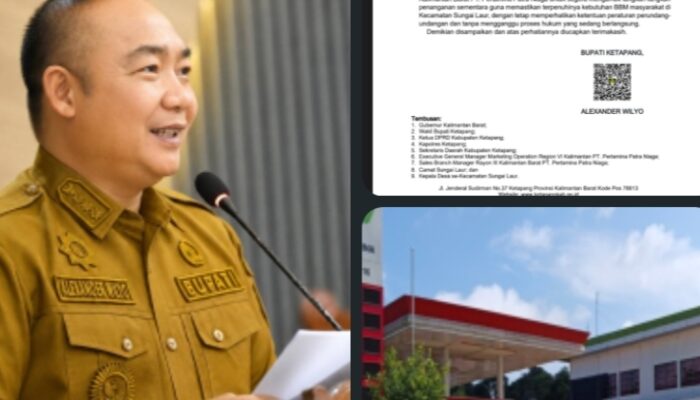 Bupati Ketapang Turun Tangan! Kelangkaan BBM di Sungai Laur Picu Desakan Ganti Manajemen SPBU