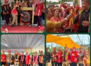 Bupati Ketapang, Alexander Wilyo secara resmi membuka Pekan Gawai Dayak (PGD) XII Dewan Adat Dayak (DAD) di Kecamatan Simpang dua