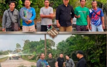 Bupati ketapang Tinjau Langsung Jembatan Sungai Lingkaran, Bupati Komitmen Prioritaskan Keselamatan Warga Ulak Medang
