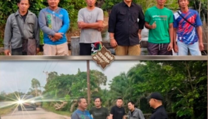 Bupati ketapang Tinjau Langsung Jembatan Sungai Lingkaran, Bupati Komitmen Prioritaskan Keselamatan Warga Ulak Medang