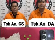 Berantas Peredaran Narkotika, Satresnarkoba Polres Batu Bara Ringkus Dua Pengedar Ekstasi di Jalinsum