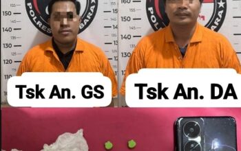 Berantas Peredaran Narkotika, Satresnarkoba Polres Batu Bara Ringkus Dua Pengedar Ekstasi di Jalinsum