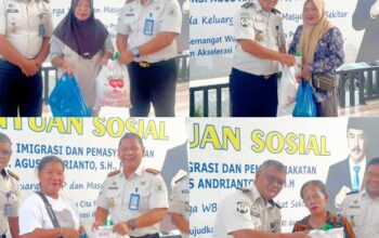 Mengikis Sekat, Lapas Labuhan Ruku Salurkan Bantuan Sosial ke Masyarakat