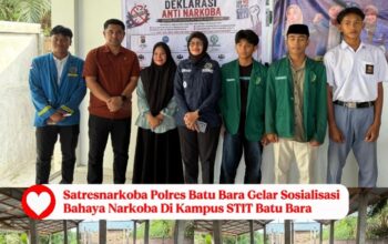 Perkuat Benteng Generasi Muda, Polres Batu Bara Gelar Sosialisasi Bahaya Narkoba di Lingkungan Kampus