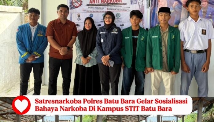 Perkuat Benteng Generasi Muda, Polres Batu Bara Gelar Sosialisasi Bahaya Narkoba di Lingkungan Kampus