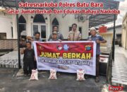 Pendekatan Humanis Polres Batu Bara: Memerangi Narkoba Lewat Geliat Jum’at Berkah