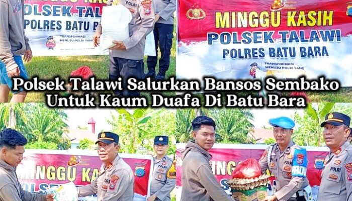 Sambangi Rumah Warga di Labuhan Ruku, Kapolsek Talawi Bawa Kejutan Rahasia Ini