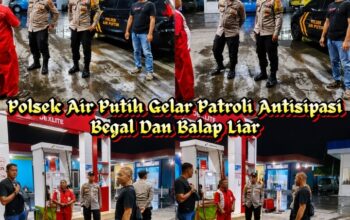 Sapu Bersih Begal dan Tawuran, Mengapa Kapolsek Air Putih Kepung Jalinsum Malam-Malam? Personel Polsek Air Putih Polres Batu Bara melaksanakan patroli skala malam di Jalinsum