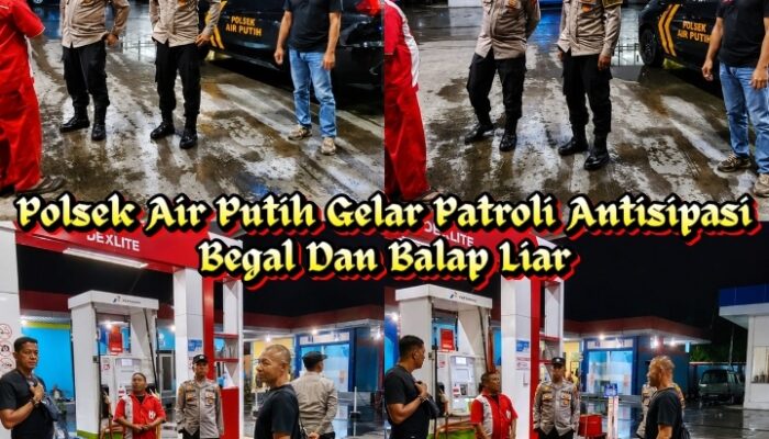 Sapu Bersih Begal dan Tawuran, Mengapa Kapolsek Air Putih Kepung Jalinsum Malam-Malam?