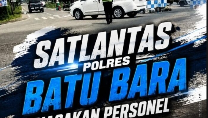 Antisipasi Kemacetan Jalinsum, Satlantas Polres Batu Bara Gencarkan Gatur Siang di Simpang Sei Bejangkar