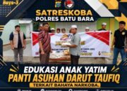 Polres Batu Bara Gelar Jumat Berkah, Berbagi Sembako Sekaligus Edukasi Bahaya Narkoba di Panti Asuhan Darut Taufiq