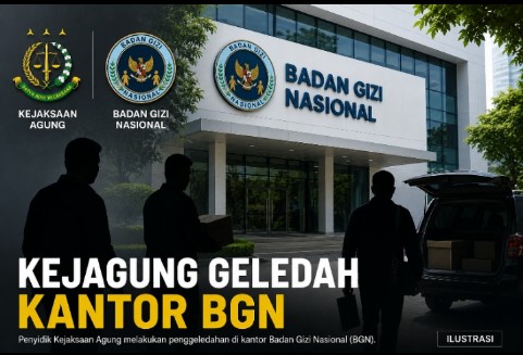 Kejaksaan Agung geledah kantor Badan Gizi Nasional setelah pergantian pimpinan BGN tahun 2026