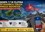 Jakarta | Getaran Gempa Magnitudo 7,7 di Filipina Terasa hingga Indonesia, Mengapa Guncangannya Menyebar ke Sejumlah Wilayah?