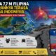 Getaran gempa magnitudo 7,7 Filipina dirasakan di Maluku Utara, Gorontalo, dan Sulawesi Utara menurut BMKG