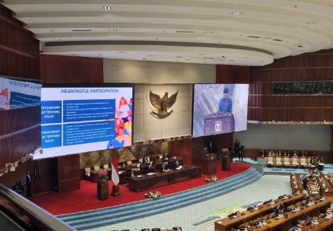 DPR RI sahkan revisi UU Polri dan setujui KEM PPKF 2027 dalam rapat paripurna di Senayan Jakarta