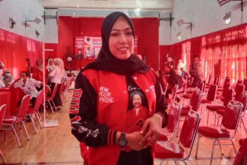 pemeriksaan kesehatan gratis dan donor darah yang digelar DPC PDI Perjuangan Kabupaten Cilacap dalam rangka Bulan Bung Karno 2026.