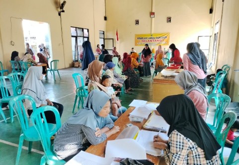 Pelayanan kesehatan gratis program ILP Desa Banjarejo Kecamatan Barat Kabupaten Magetan