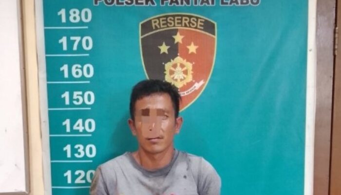 Penyamaran Polisi Berhasil, Pria di Pantai Labu Deli Serdang Panik Buang Sesuatu, Ternyata Isinya Bikin Kaget!