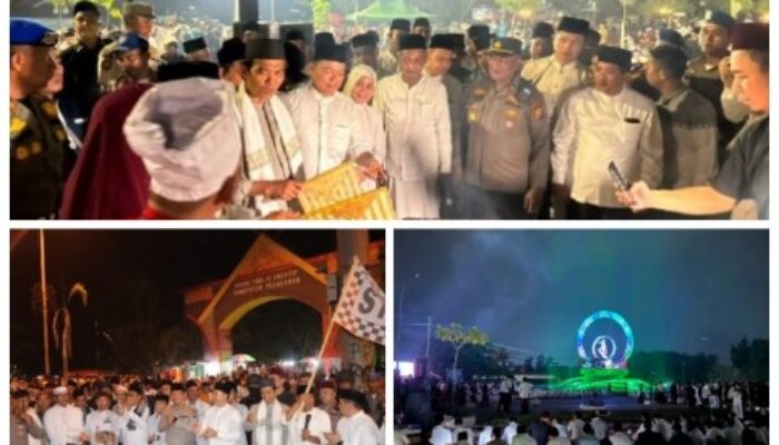 Dihadiri Ustadz Abdul Somad, Kantor Bupati Dan Tugu Bono di Pelalawan Jadi Lautan Manusia, Peristiwa Apa?