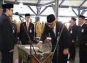 Dikebut di Pendopo Kabupaten, Ada Pesan Rahasia Apa di Balik Pelantikan 61 Pejabat Baru oleh Wabup Dion?