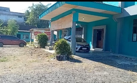 Gedung Perum Percetakan Negara RI (PNRI) Cabang Manado di Jalan Lumimuut, Tikala.
