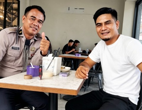 Upacara kenaikan pangkat personel Polres Jeneponto yang dipimpin oleh Kapolres AKBP Haryo Basuki, Selasa (30/6/2026).
