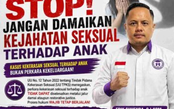 Pernyataan Komnas PA terkait upaya damai kasus pencabulan anak di Pelalawan.