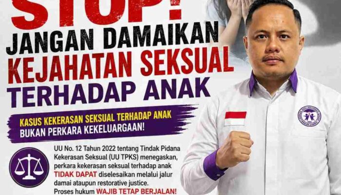 Komnas PA Pelalawan Tegaskan Kasus Pencabulan Anak Tak Bisa Damai, Pihak yang Menghalangi Bisa Dipidana
