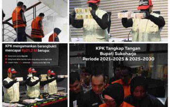 OTT KPK di Sukoharjo: Bupati Etik Suryani Jadi Tersangka, Barang Bukti Rp21,2 Miliar, Siapa Tersangka Lainnya?