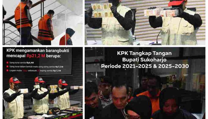OTT KPK di Sukoharjo: Bupati Etik Suryani Jadi Tersangka, Barang Bukti Rp21,2 Miliar, Siapa Tersangka Lainnya?