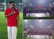 Bupati Pelalawan Zukri Misran,SE, MM Resmi Tutup Mini Soccer Sorek Satu CUP 2 Tahun 2026, Ribuan Warga Padati Partai Final