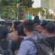 Aksi Mahasiswa di Depan Gedung Bundar Jampidsus Kejagung Sempat Diwarnai Ketegangan