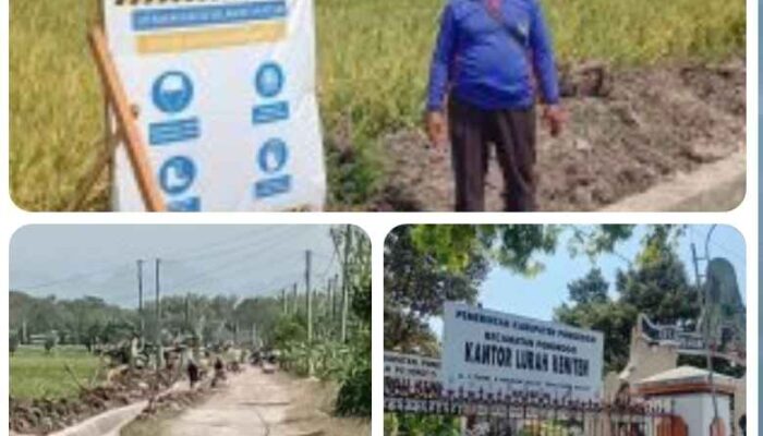 Kelurahan Mangkujayan Manfaatkan Bantuan HIPPA Guna Benahi Irigasi Persawahan demi Kesejahteraan Petani