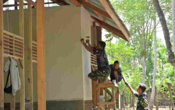 Rumah Impian Rabumah Amin Mulai Terwujud, Rehab RTLH TMMD Ke-129 Kodim 0102/Pidie Tembus 51 Persen