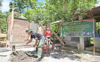 Pembangunan Fasilitas Mandi, Cuci, Kakus di Dayah Balul Ula Al-Munawarah Masuki Tahap Pemasangan Batu Bata dan Plester Dinding 1001850522_11zon
